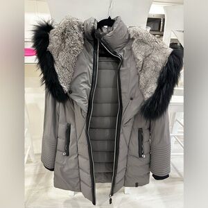 Rudsak jacket with real fur